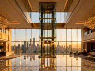 Kone Panoramic Glass Elevator