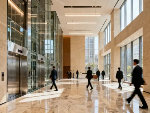 Commercial Office Building Elevators