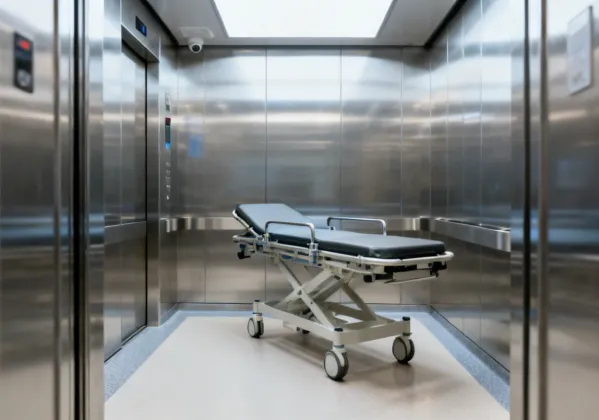 Kone Hospital Wide Elevator Interior